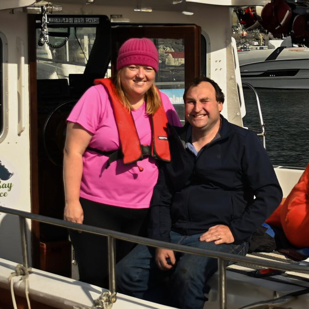 Mary and Alan owners of Tralee Bay Experience