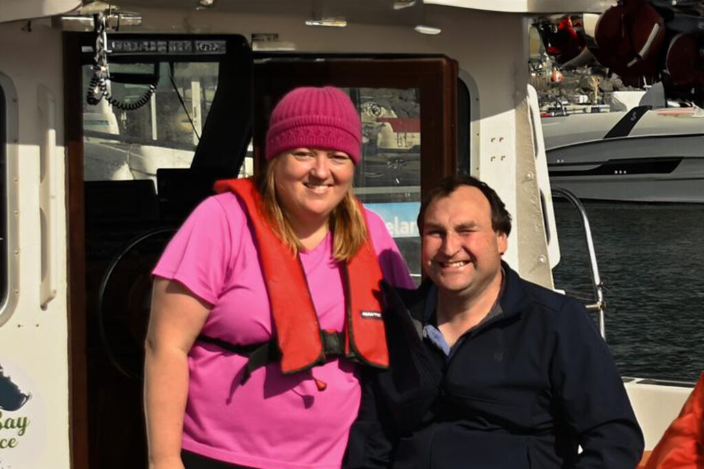 Mary and Alan Owners of Tralee Bay Experience